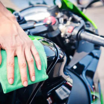 Kit Para Lavar Moto Shampoo Cera Tok Final Luva Pano Vonixx