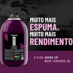 Shampoo Automotivo Neutro Concentrado V-Floc 5L Vonixx