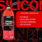 Silicone Líquido Vintex 1,5L - Proteção e Brilho para Seu Veículo