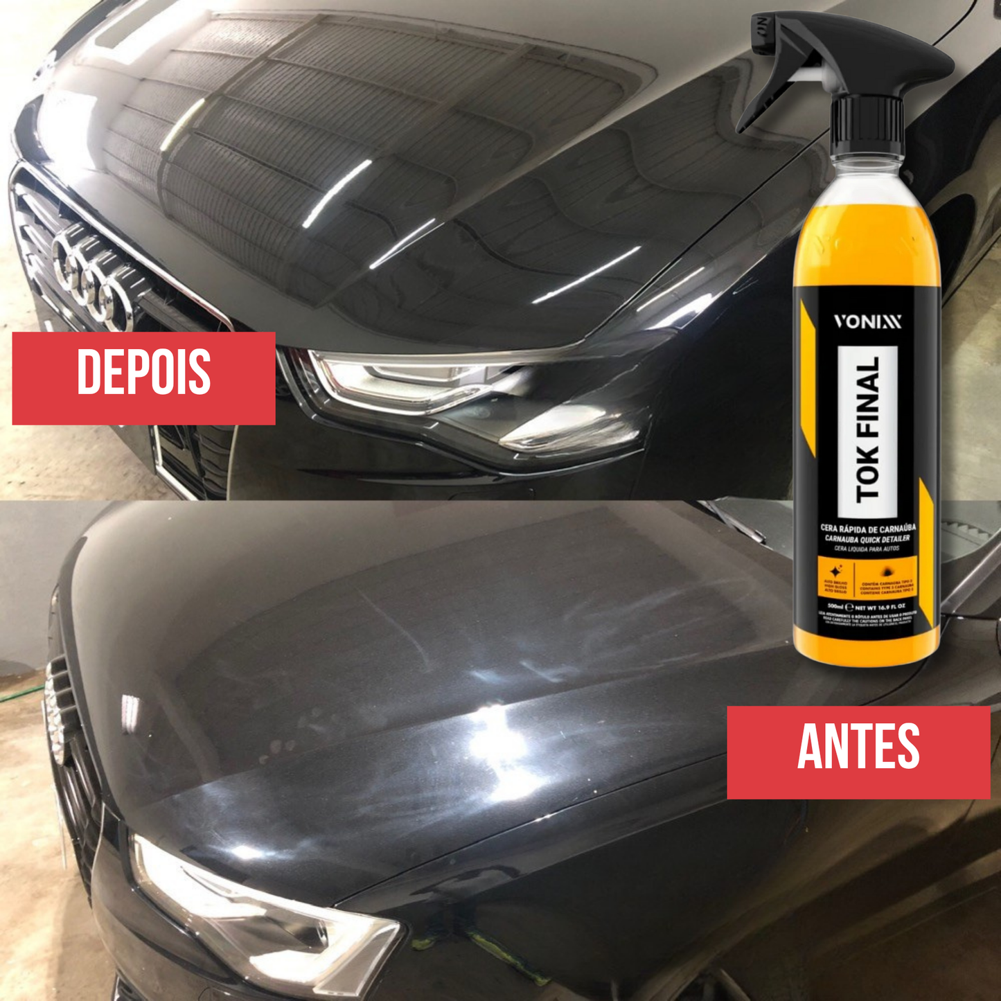 Kit Completo de Limpeza Automotiva Vonixx - Brilho e Proteção Premium