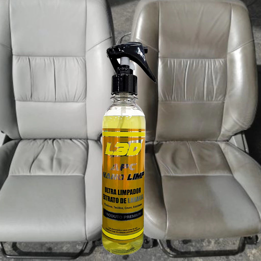 Kit Estética Automotiva Completo Nano Vonixx 300ml – Limpeza, Proteção e Brilho Profissional para Carros
