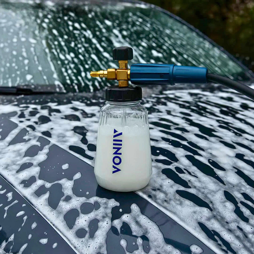 Canhão de Espuma Snow Foam Fast 1L Adaptador 1/4 Vonixx – Limpeza Automotiva