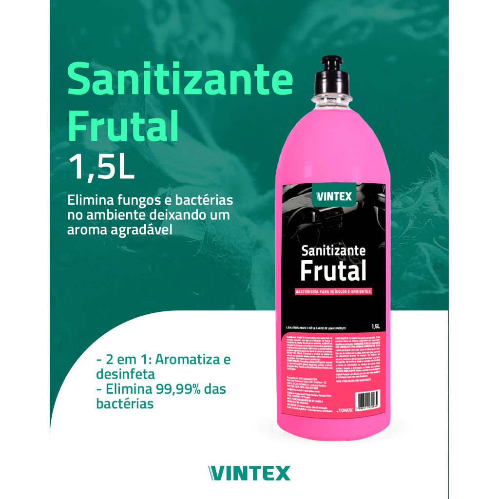 Kit 4 Odorizadores Aromatizantes Vintex - Frescor e Higiene