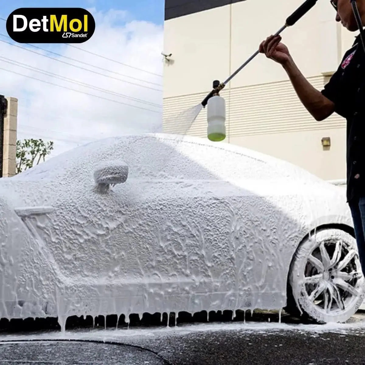 Detmol Shampoo Automotivo Desengraxante Lavagem Pesada Sandet 1,9L