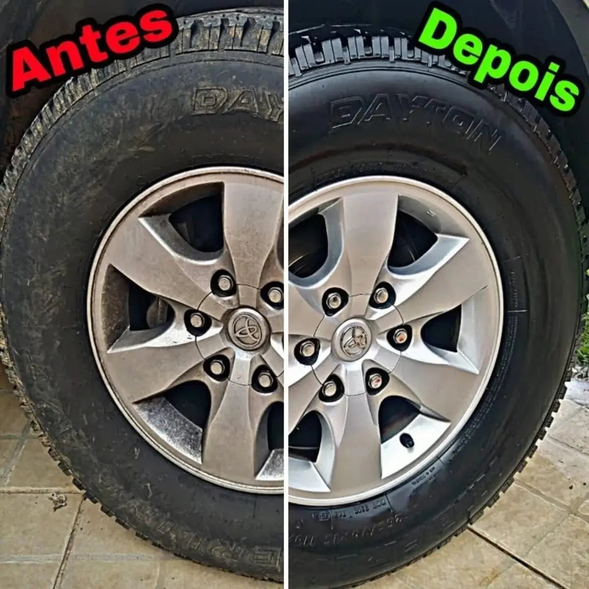 Delet Produto para Limpar Pneu Plasticos Borracha Limpeza Automotiva Delet 500ml Vonixx