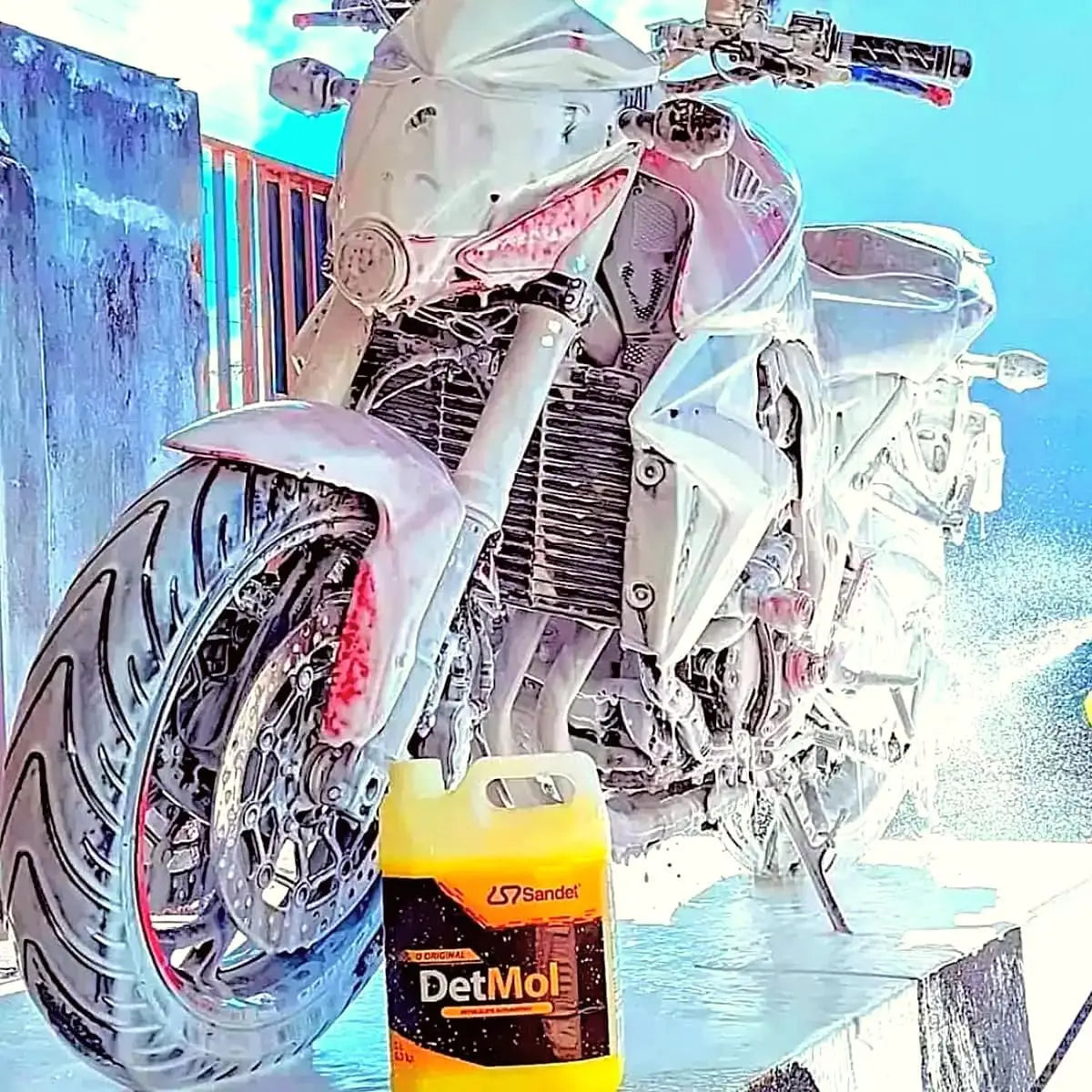 Detmol Shampoo Automotivo Desengraxante Lavagem Pesada Sandet 1,9L