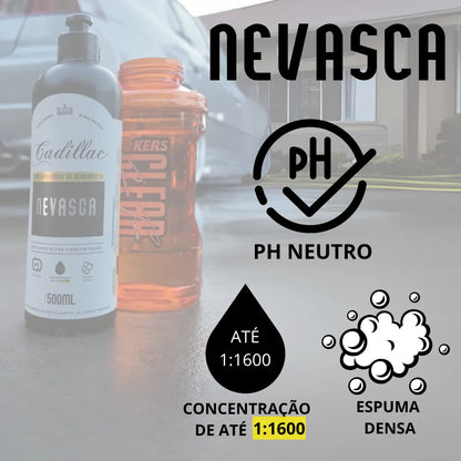 Detergente Automotivo Nevasca 500ml Cadillac Super Concentrado 1:1600