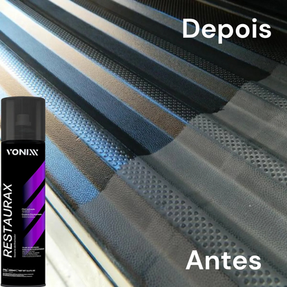 Restaurador Plástico Automotivo Aerossol Vonixx - Proteção e Brilho