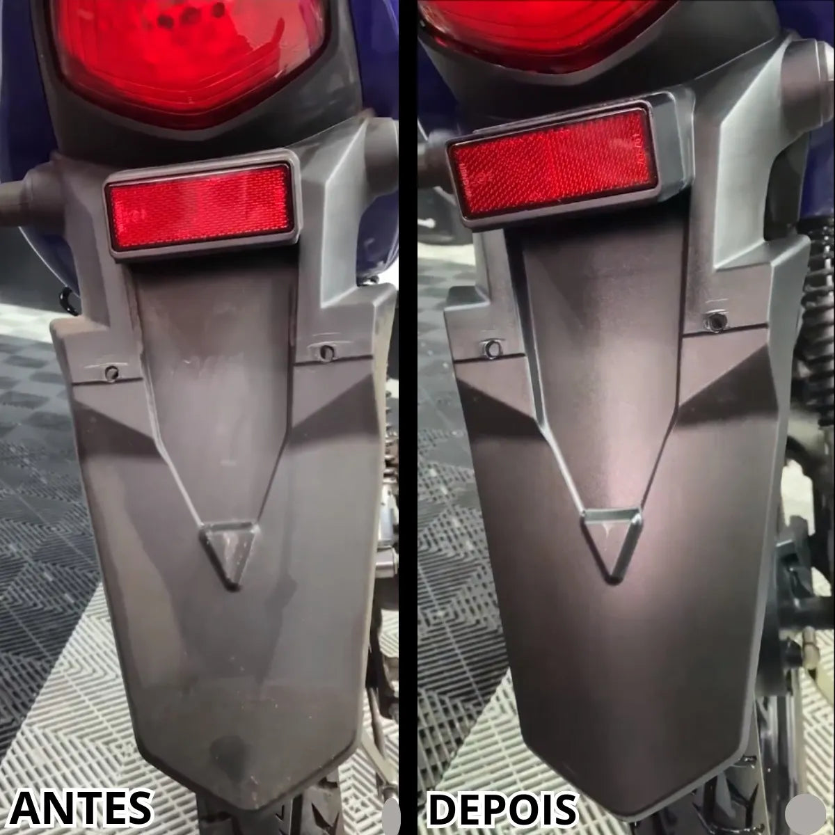 Revitalizador Premium de Plásticos para Motos - Nuber Razux 240ml