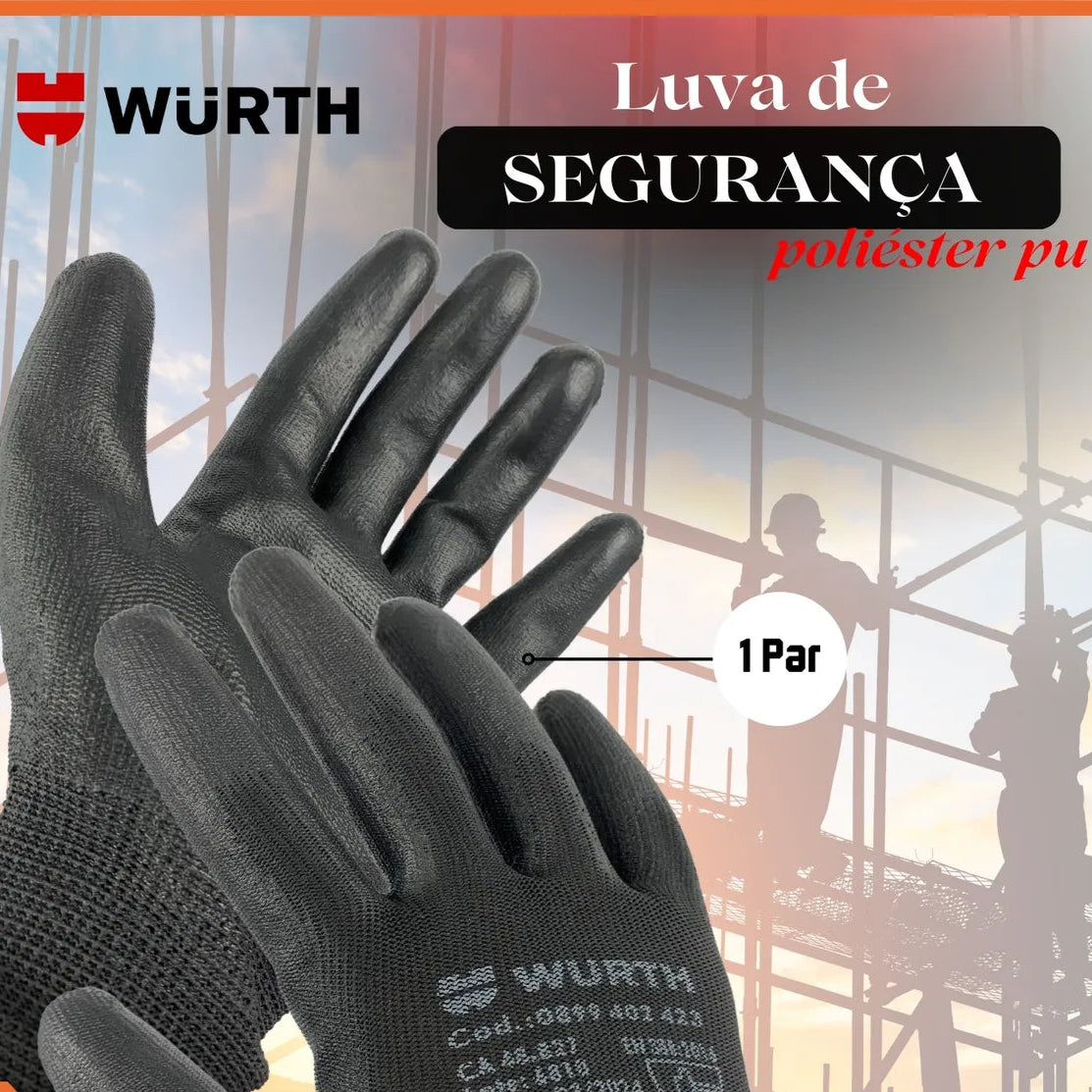Luva Wurth Tiger Flex - Precisão e Proteção para Mecânicos