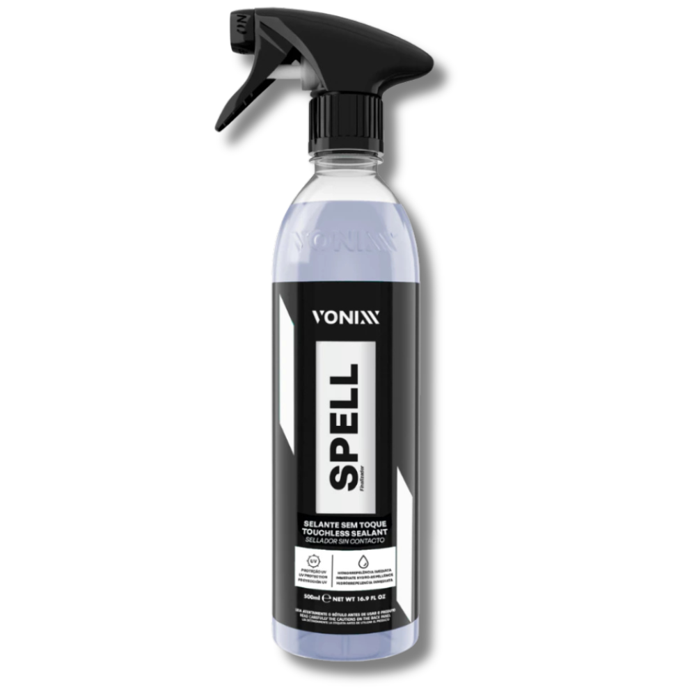 Spell Glass Coating: Brilho e Proteção UV Selante Automotivo Instantâneos 500ml