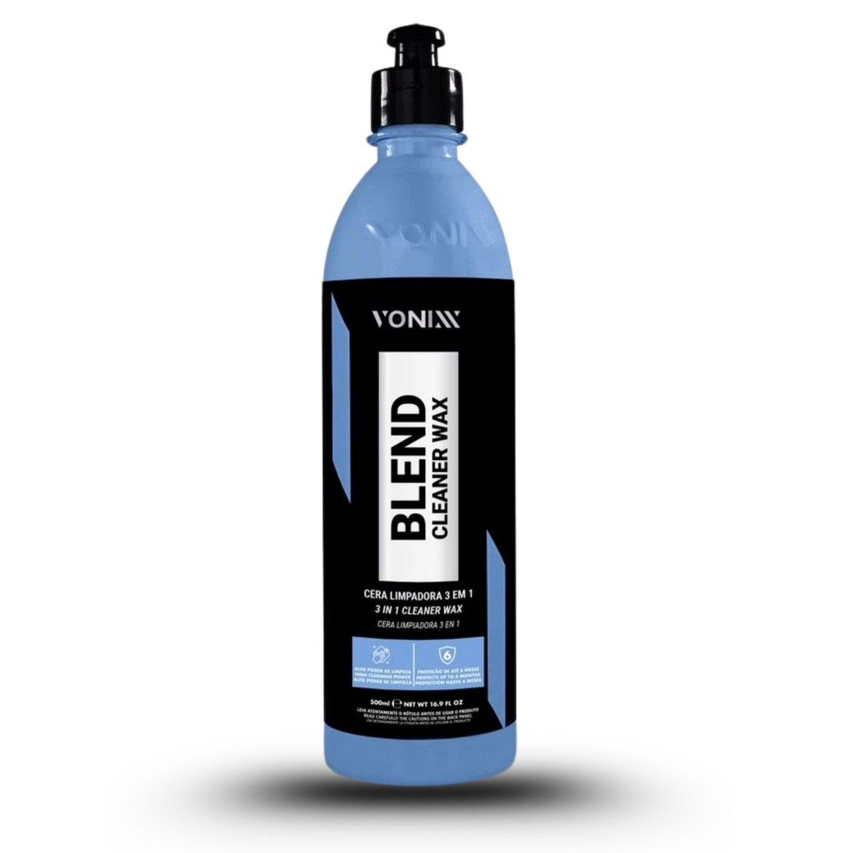 Blend Cleaner Wax cera limpadora 3 em 1 - Brilho e Proteção Avançada para Seu Veículo