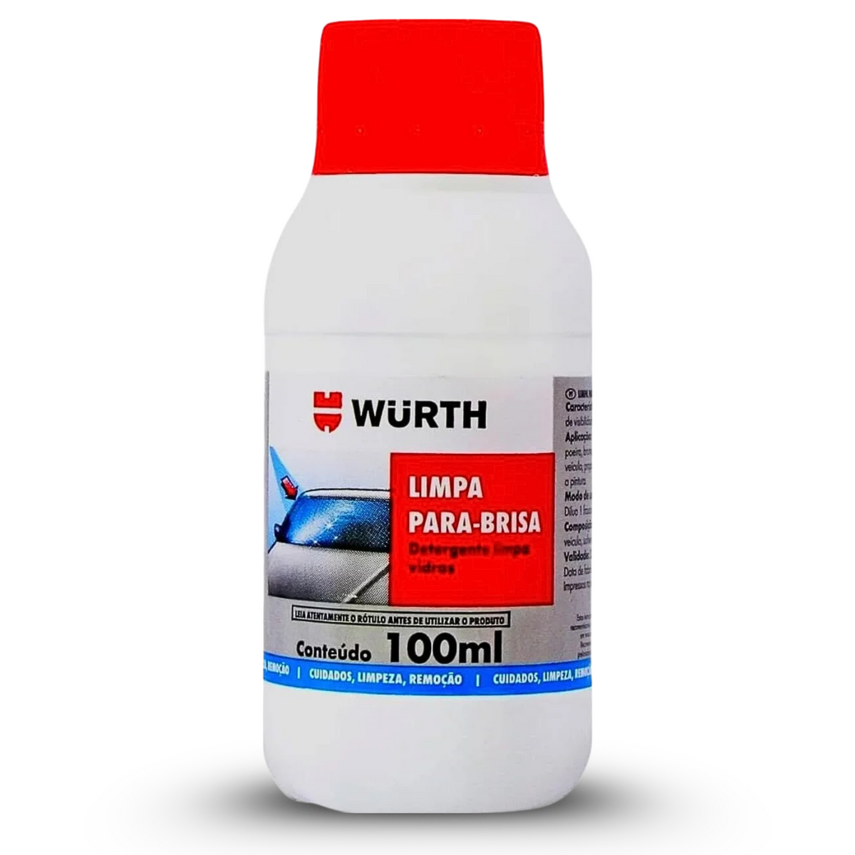 Limpa Para-brisa Wurth 100ml - Eficiência e Clareza Impecável