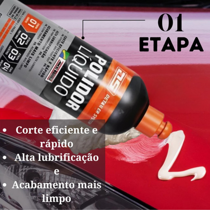 Polidor Líquido Maxi 500ml - Acabamento Profissional para Seu Veículo