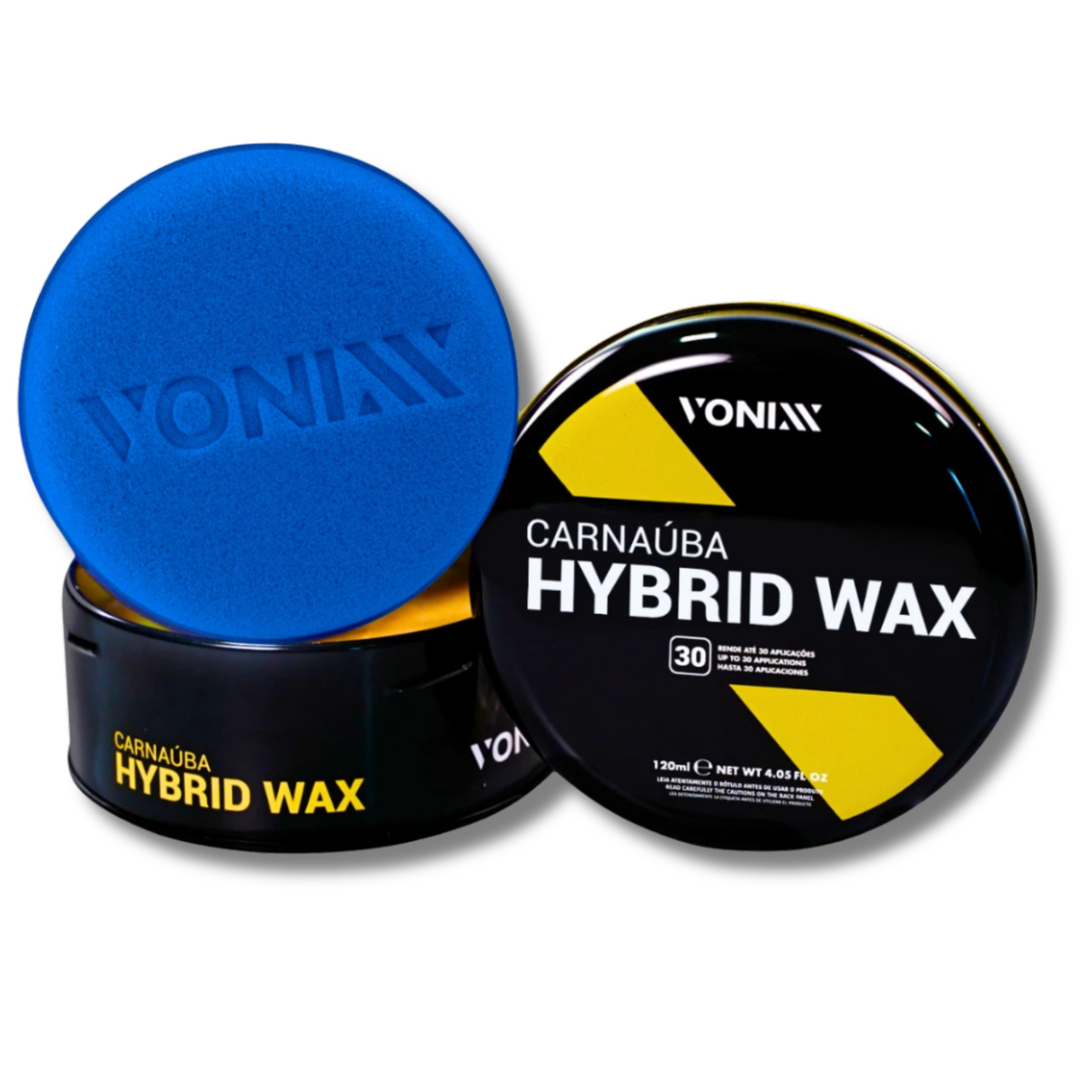 Cera Híbrida Carnaúba Hybrid Wax 120ml - Brilho e Proteção Premium