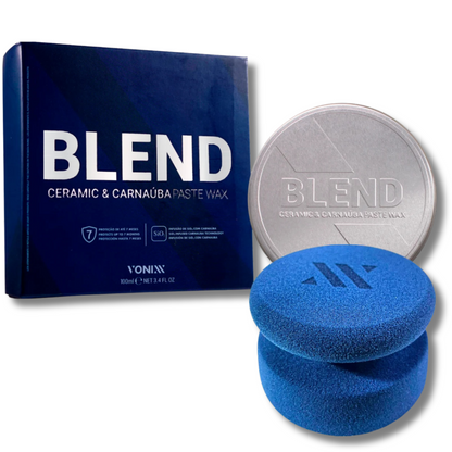 Kit Blend Paste Wax 100ml + Aplicador de Espuma Anatômico Vonixx