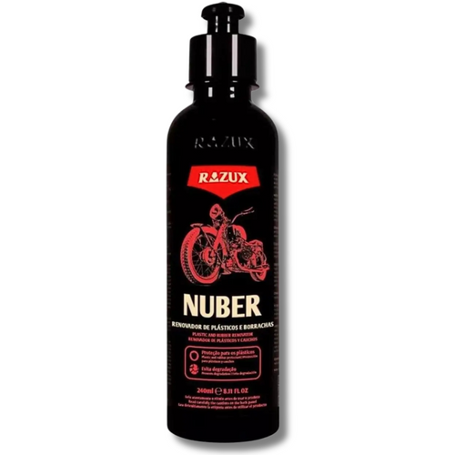 Revitalizador Premium de Plásticos para Motos - Nuber Razux 240ml