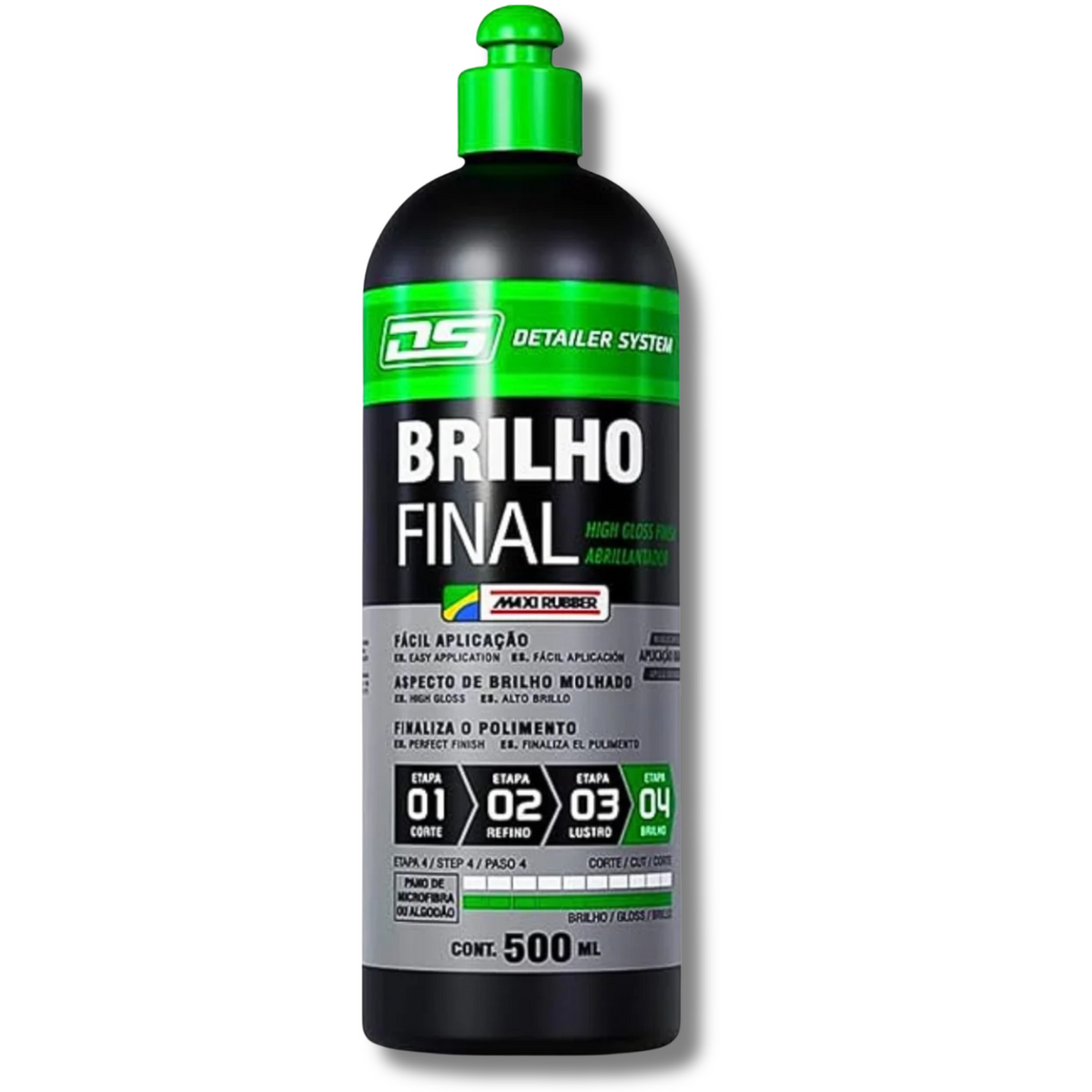 Polidor Automotivo Brilho Final 500ml - Acabamento Perfeito