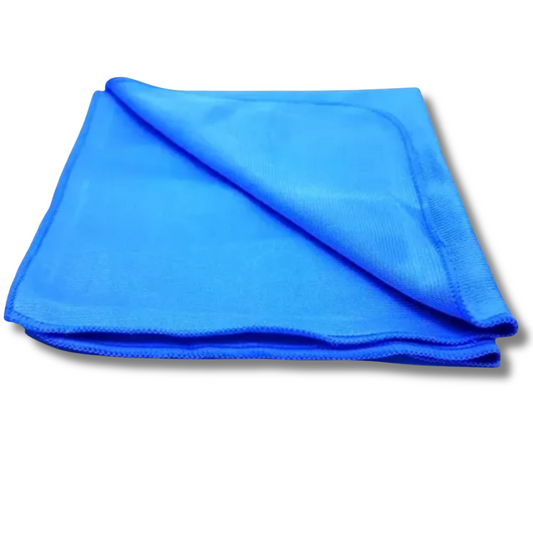 Flanela Microfibra Azul 40x40cm para Vidros