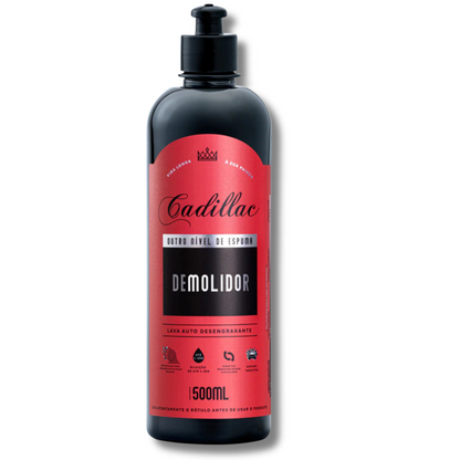 Shampoo Demolidor Cadillac 500ml - Lavagem Pesada Automotiva
