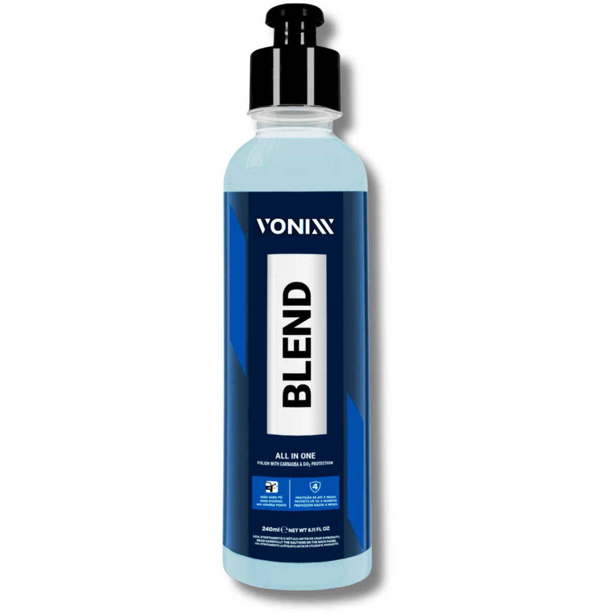 Blend All in One 240ml - Polidor de Pintura e Faróis Vonixx