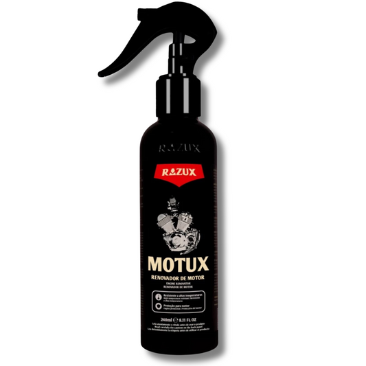 Verniz de Motor Premium Motux Razux 240ml - Brilho e Proteção