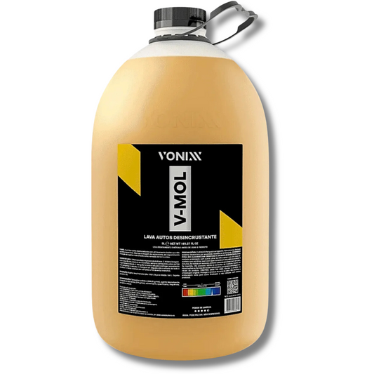 Shampoo Automotivo V-Mol 5L - Limpeza Pesada e Desincrustante