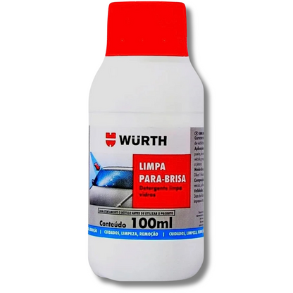 Limpa Para-brisa Wurth 100ml - Eficiência e Clareza Impecável