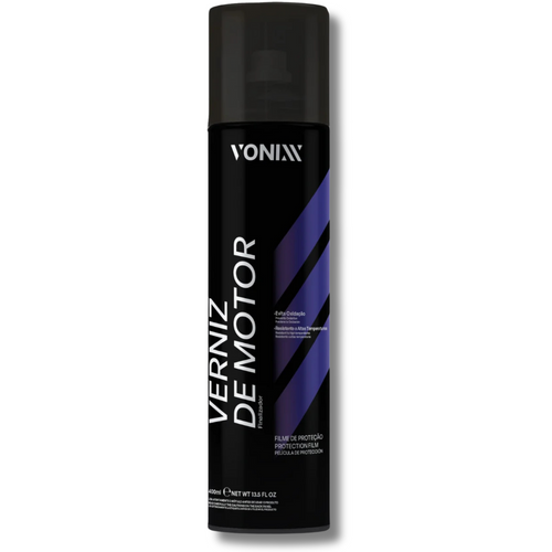 Verniz de Motor Spray 400ml Vonixx - Proteção e Brilho Impecáveis