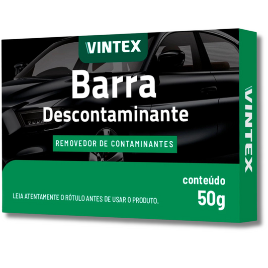 Barra Descontaminante Vintex 50g - Proteção e Brilho Impecável