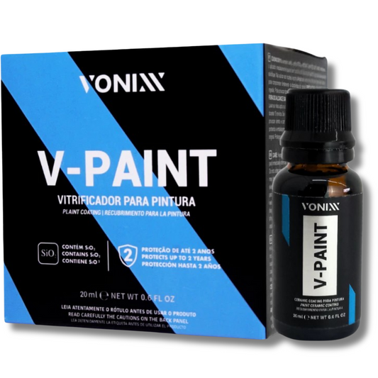 Vitrificador Automotivo V-Paint 20ml Vonixx - Proteção e Brilho Superior