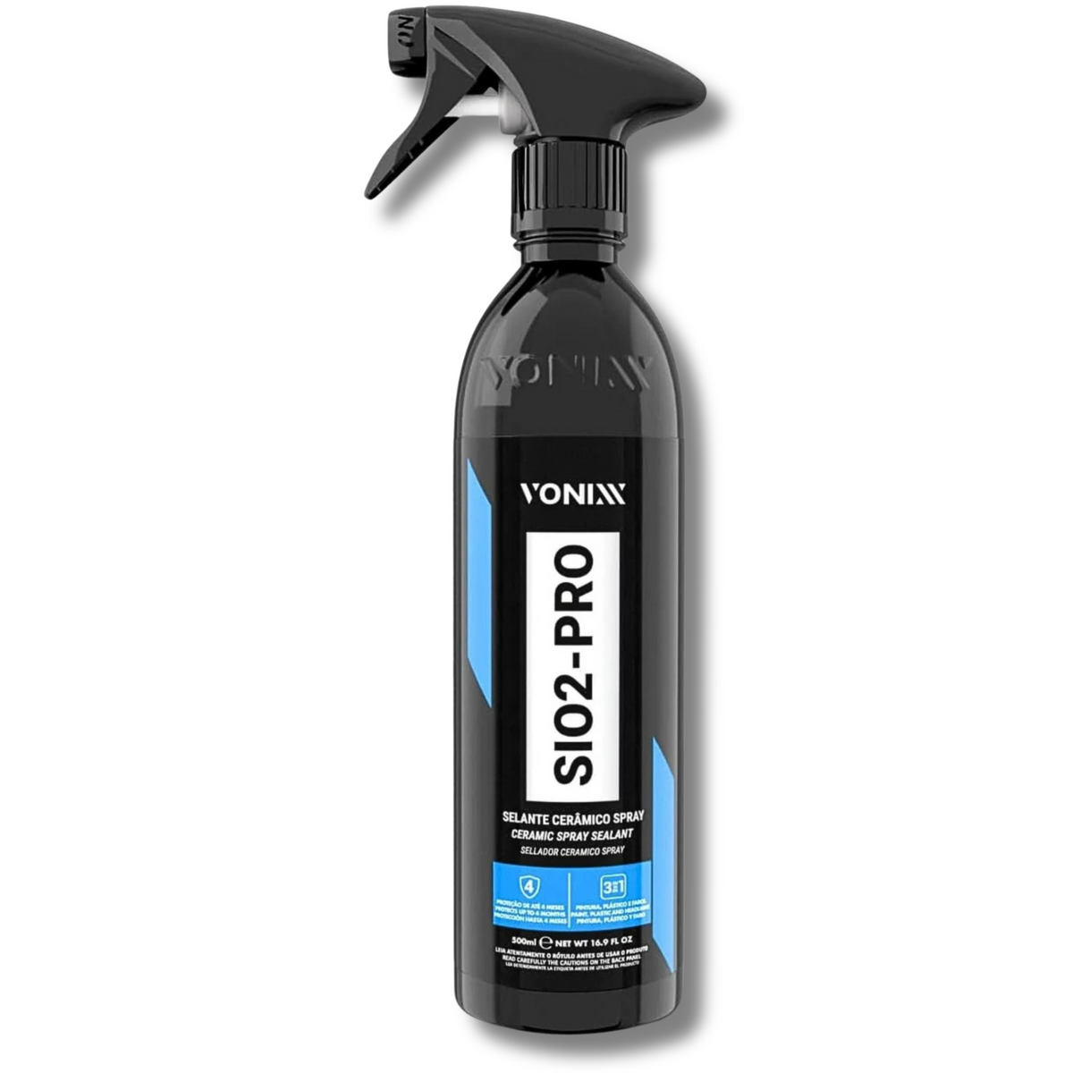 Revitalizador SiO2 Pro 500ml - Proteção e Brilho para Pinturas Foscas