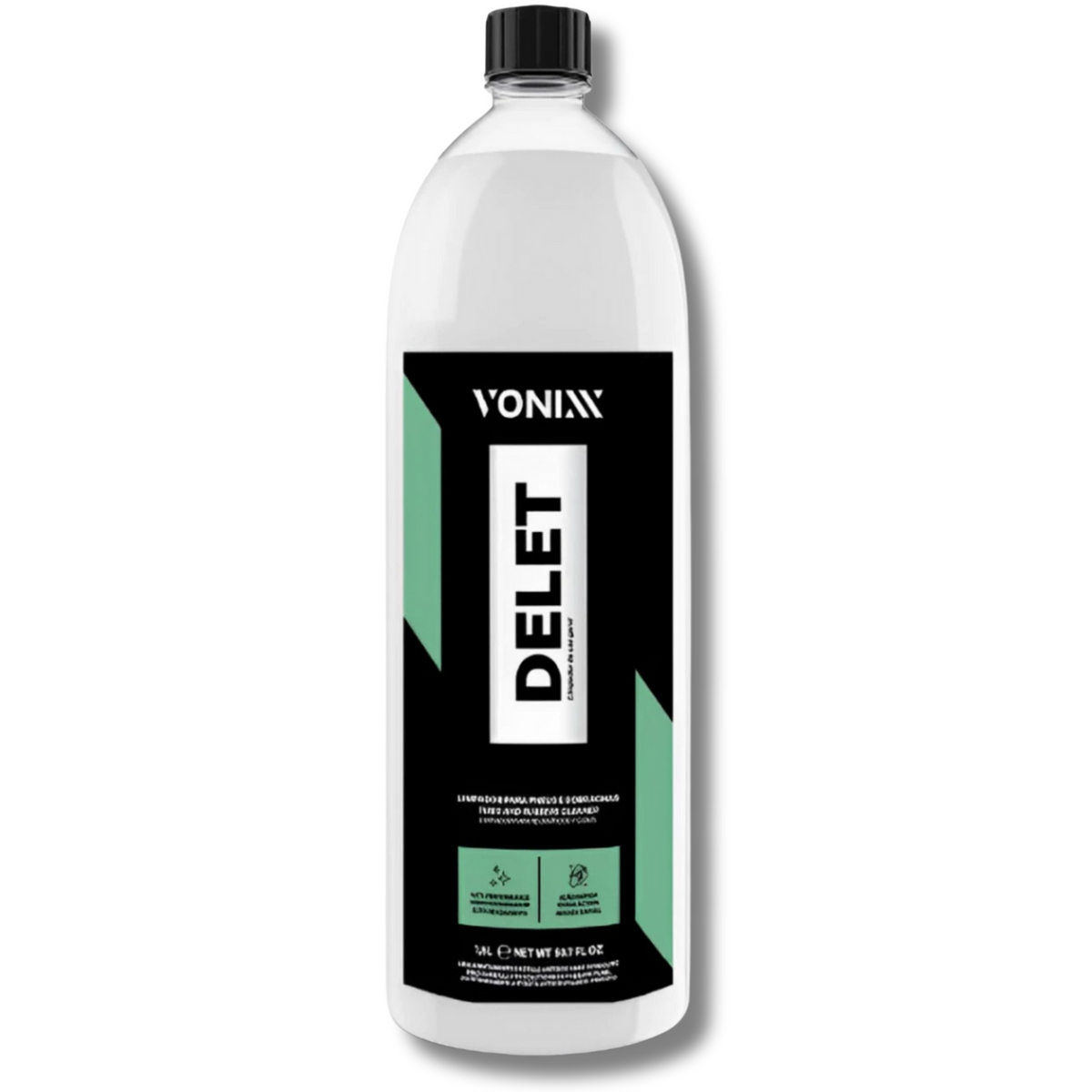 Limpador de Pneus e Borrachas Delet Vonixx 1,5L - Alta Performance