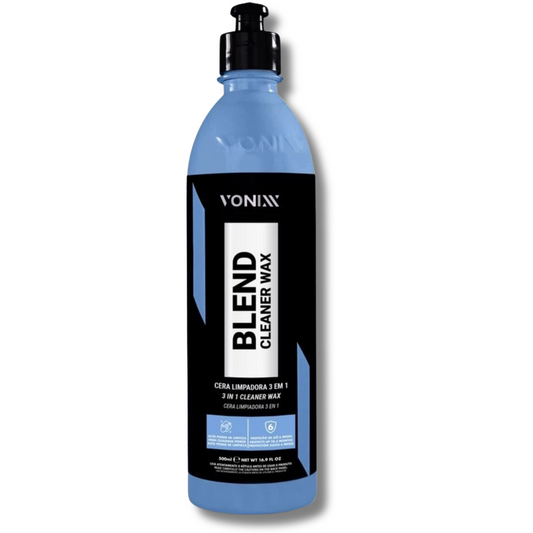 Blend Cleaner Wax cera limpadora 3 em 1 - Brilho e Proteção Avançada para Seu Veículo