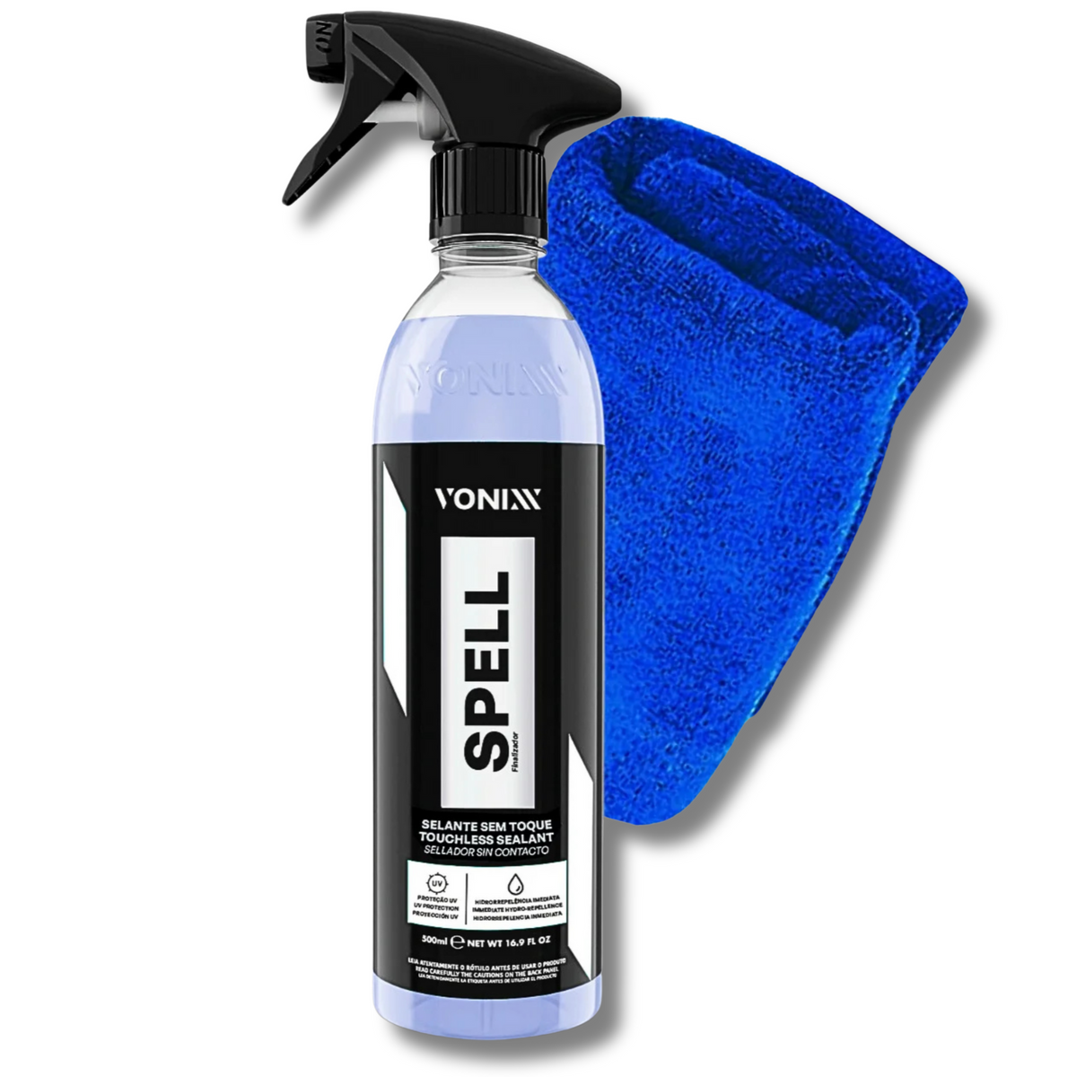 Spell Glass Coating: Brilho e Proteção UV Selante Automotivo Instantâneos 500ml