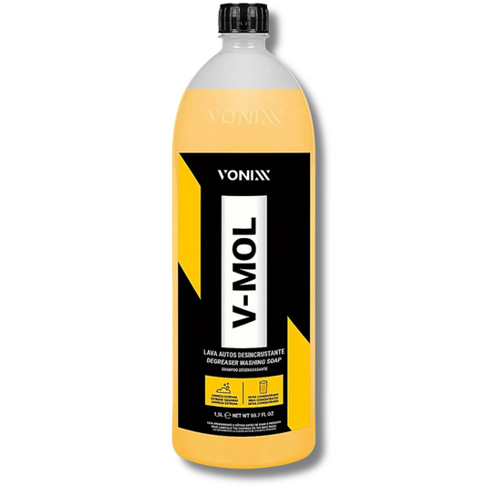 Shampoo Automotivo V-Mol 1,5L Vonixx - Limpeza Eficiente e Segura