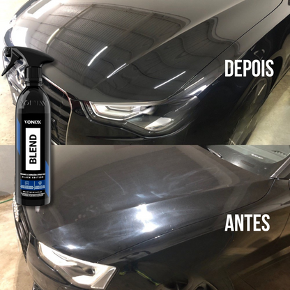 Cera Líquida Vitrificadora Automotiva Blend Black Spray 500ml