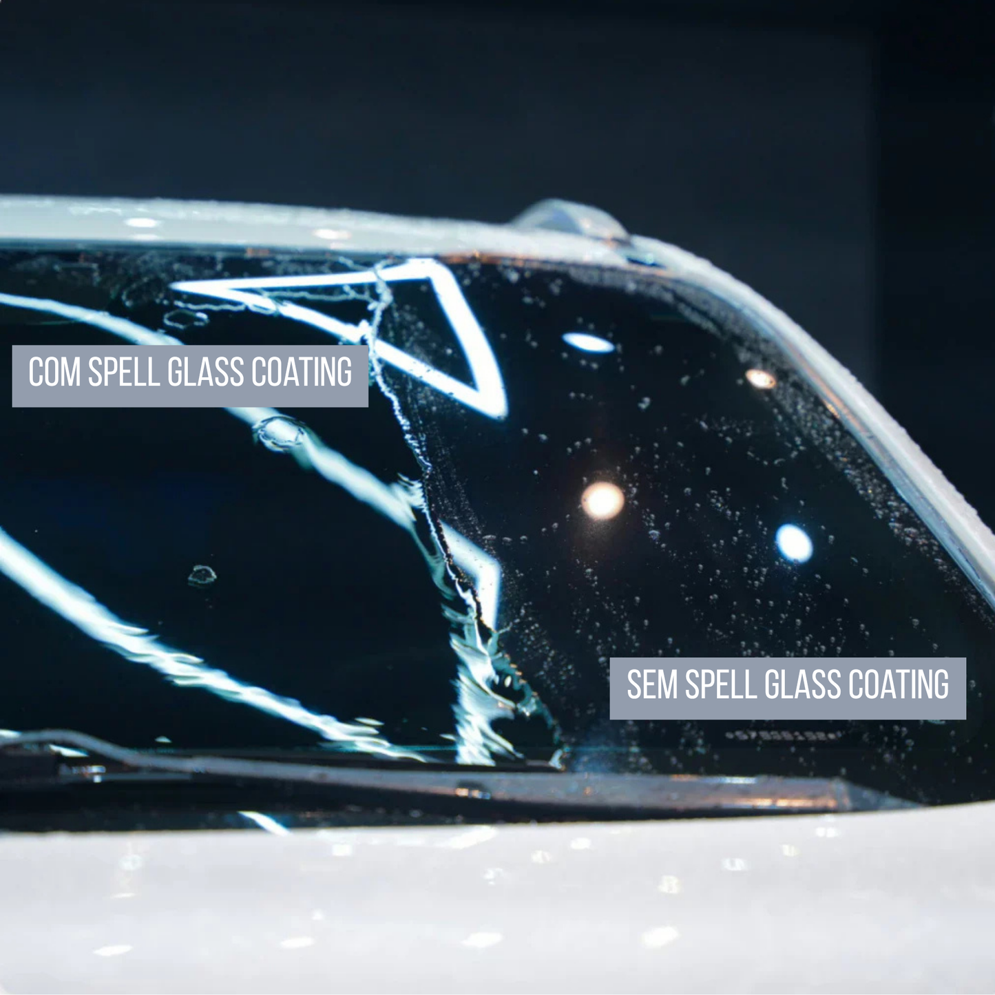 Spell Glass Coating: Brilho e Proteção UV Selante Automotivo Instantâneos 500ml