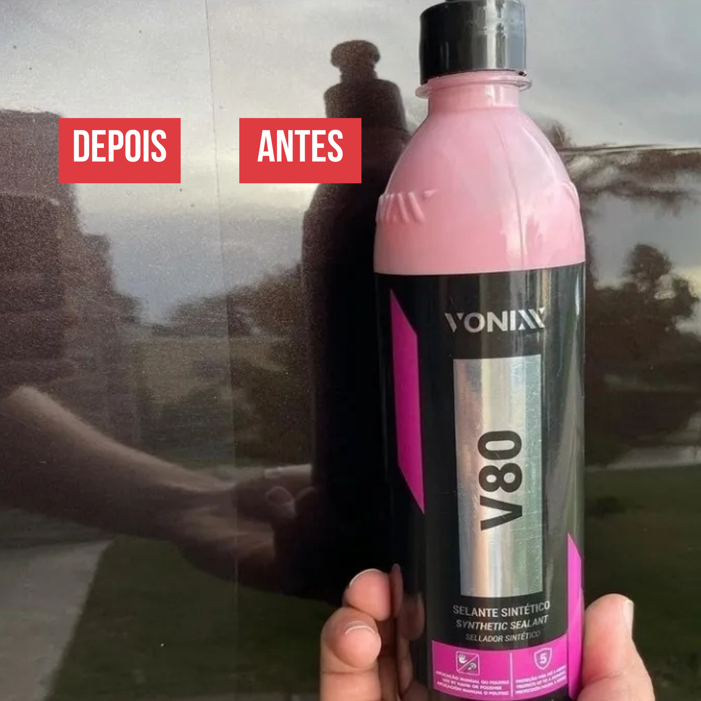 Kit Completo de Limpeza Automotiva Premium Vonixx 500ml