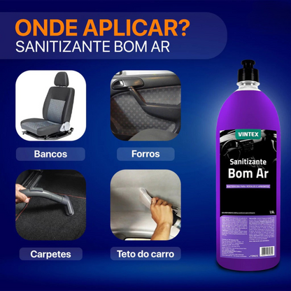 Aromatizante Sanitizante Premium Vintex Vonixx 1,5L