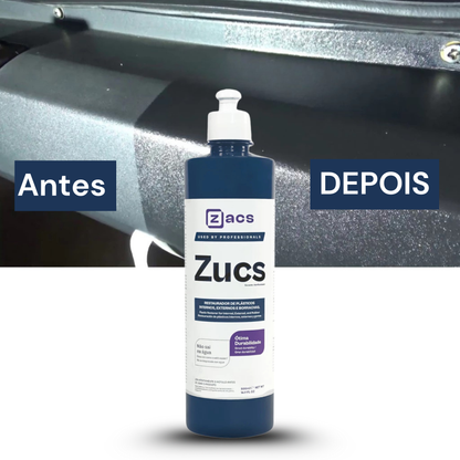 Renovador de Plásticos e Borrachas Zucs 500ml - Proteção e Brilho Duradouro