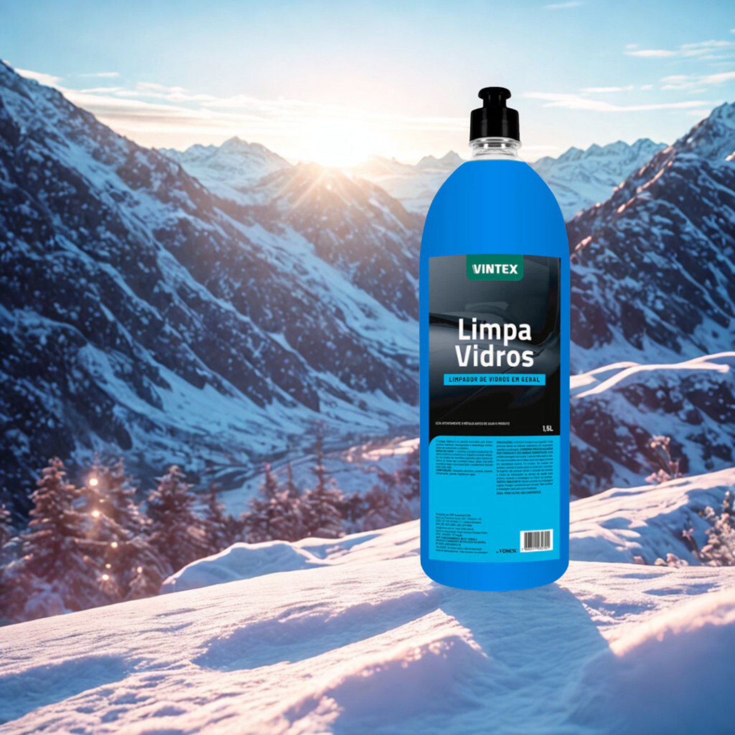 Limpa Vidros Automotivo Vintex Vonixx 1,5L - Eficiência e Clareza