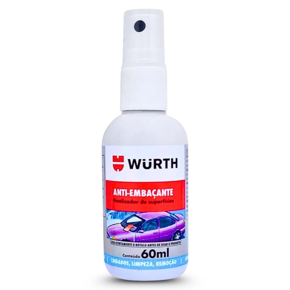 Anti-Embaçante Premium Wurth para Vidros e Espelhos