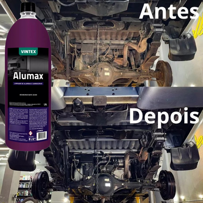 Limpa Alumínio Alumax Roda Baú Caminhão Vintex 1,5l Vonixx