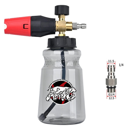 Lança de Espuma de Neve para Lavadoras de Pressão - Brilho e Proteção