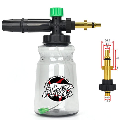 Canhão de Lança Espuma Snow Foam BEAR FORCE para Lavadoras de Alta Pressão