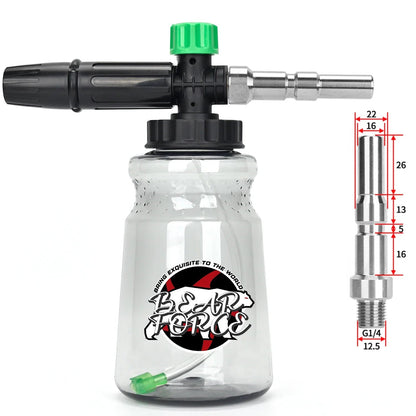 Canhão de Lança Espuma Snow Foam BEAR FORCE para Lavadoras de Alta Pressão