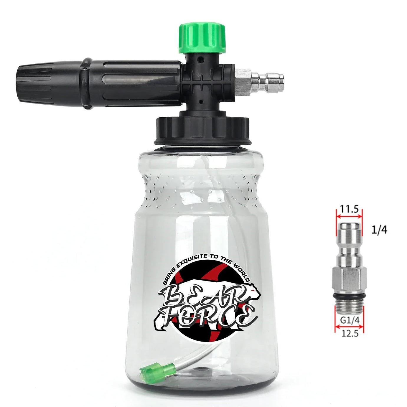 Canhão de Lança Espuma Snow Foam BEAR FORCE para Lavadoras de Alta Pressão