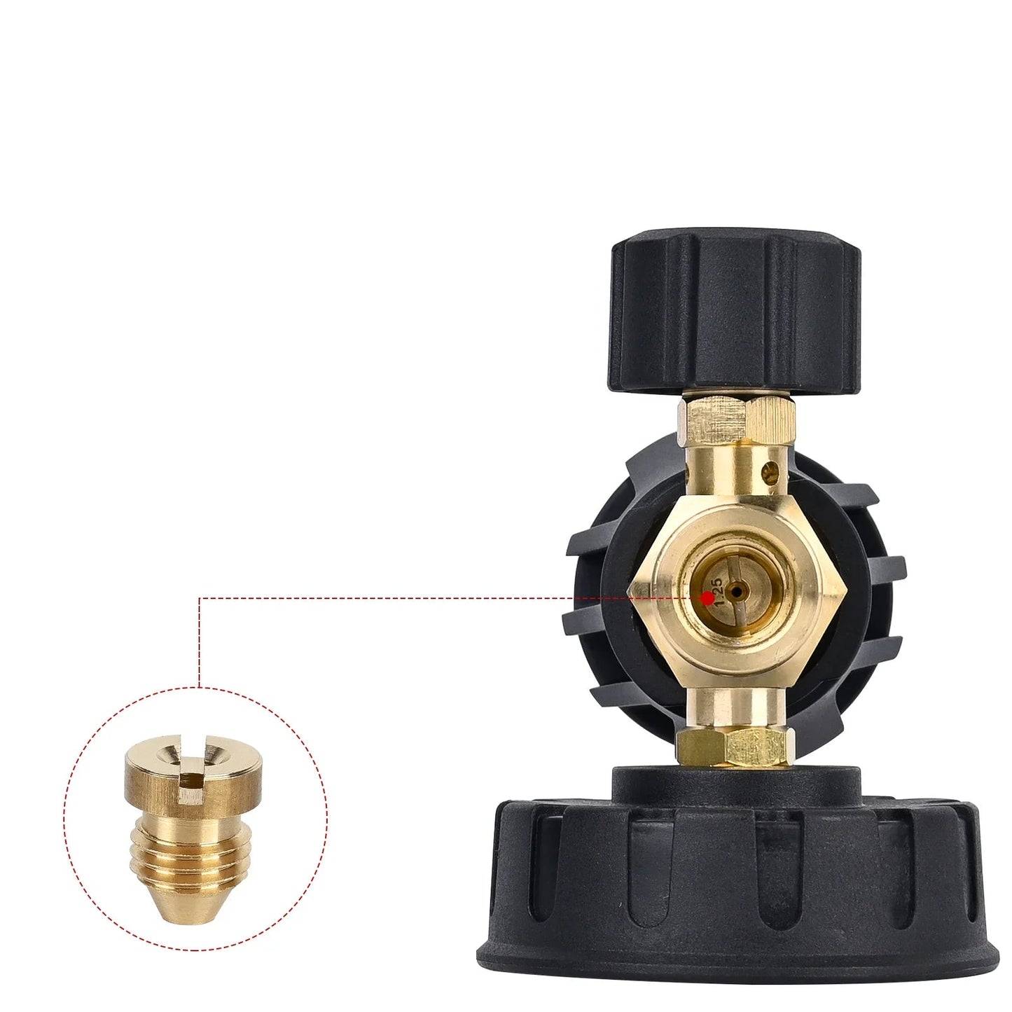 Lança de Espuma de Neve para Lavadoras de Pressão - Brilho e Proteção