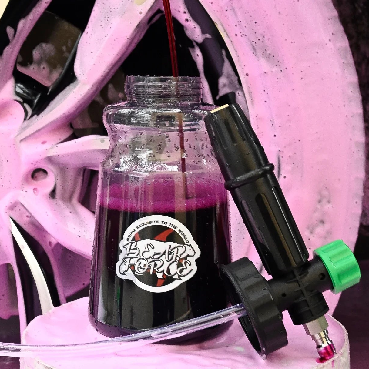 Canhão de Lança Espuma Snow Foam BEAR FORCE para Lavadoras de Alta Pressão